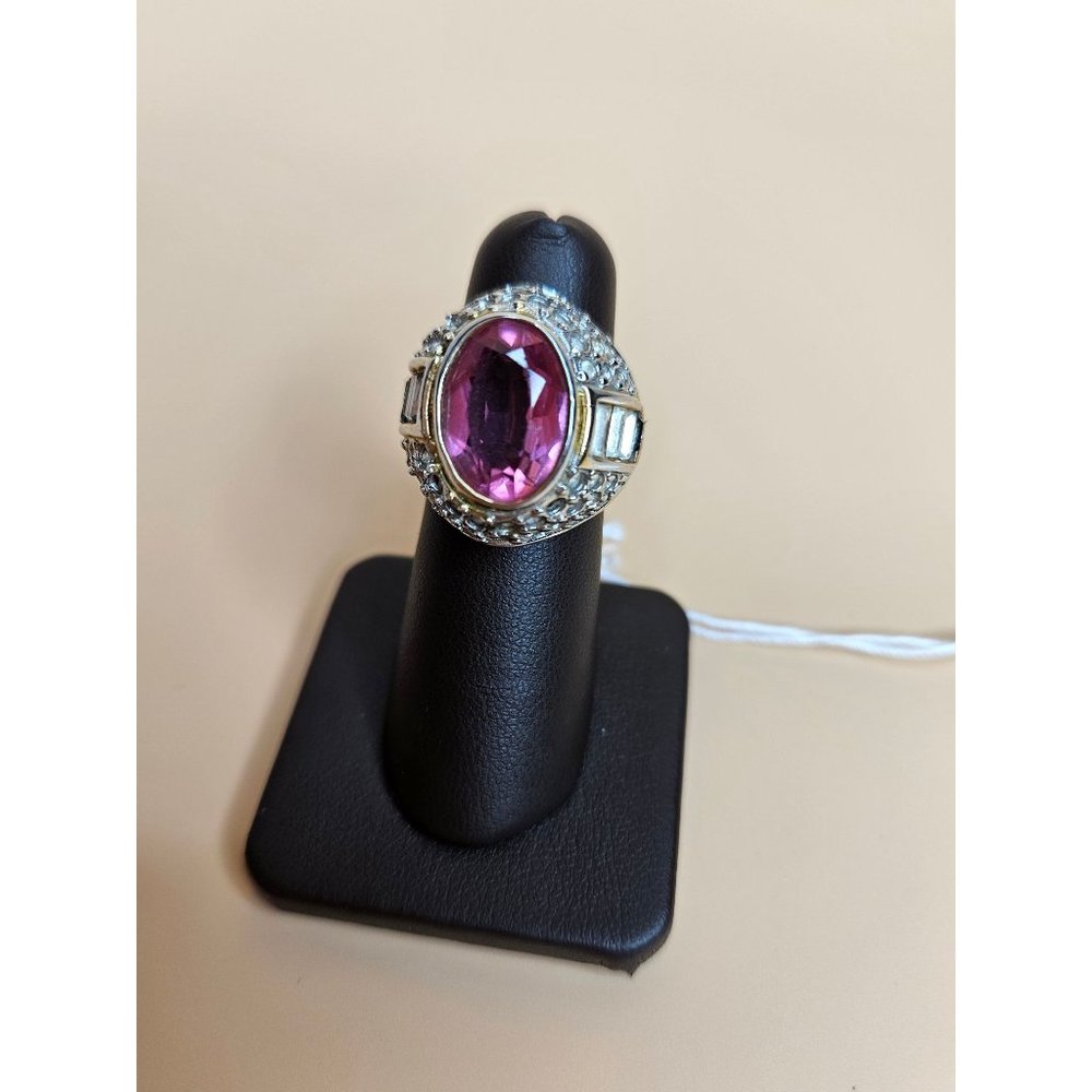 Class Ring Inspired Statement Ring
